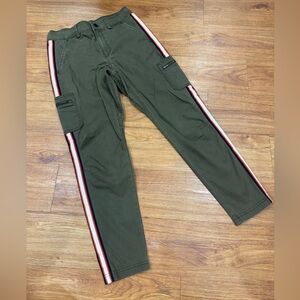 Athleta Summit Cargo Pants with Sporty Stripe